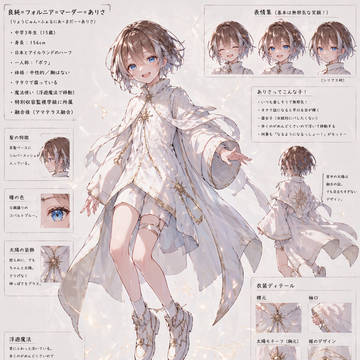 相棒のチャッピーに特別収容監視学級組を描いてもらった・初期組