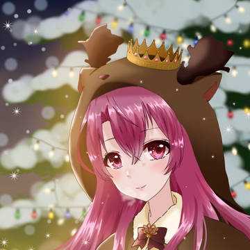 トナカイとのクリスマス