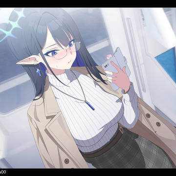 先生に会いに行くリンちゃん