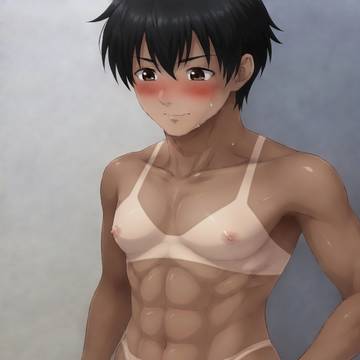 恥じらい男の娘