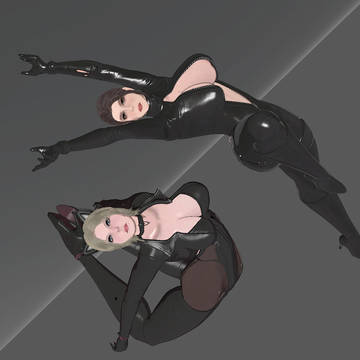 海莉与维艾沙/Viessa and Hailey