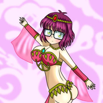 踊り子コスうちの子