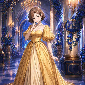 The Blue rose ball room
