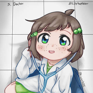 Lilyhoptober: Day 5: Doctor