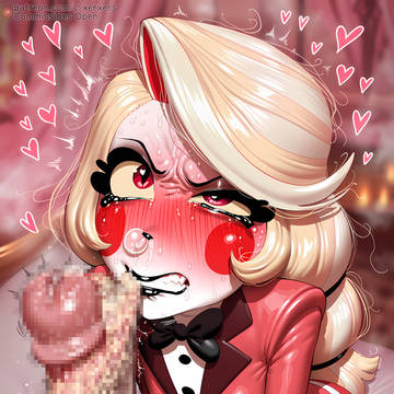 Commission - Vaggie X Charlie