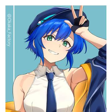 うちの子(千神維鶴)イラスト
