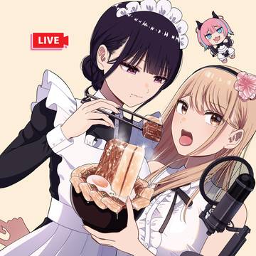 令嬢VTuberはメイドの夜食に蹂躙される~禁断ご飯で食レポ生配