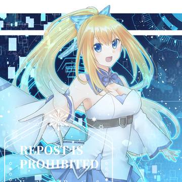 金髪の女の子