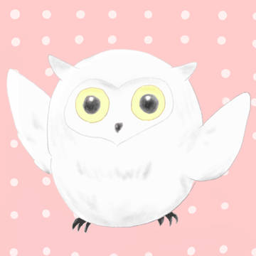 厚塗りのポーくん