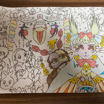 オリジナル(色塗り途中)