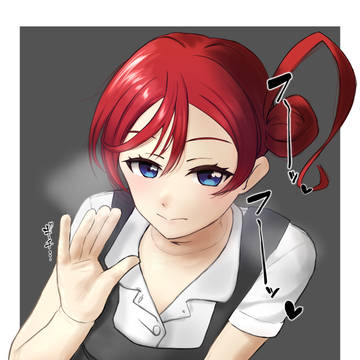 汗をかけない少女から漏れる息
