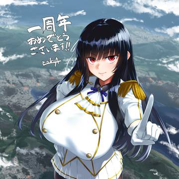 天華ちせ様1周年記念イラスト