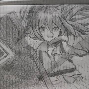 小鳥遊ホシノ模写〜