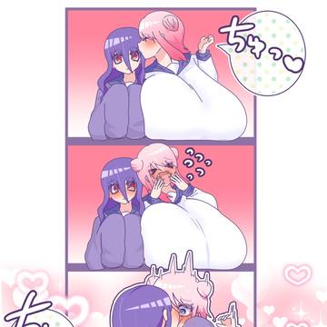 男の娘×爆乳女