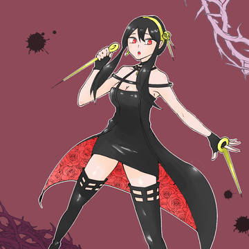 初描きヨルさん