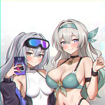 Firefie and Silvie swimming suit