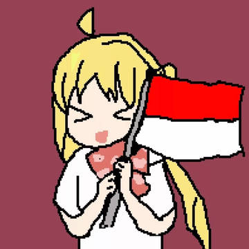 Ijichi nijika Indonesia flags