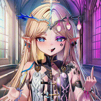 （粉丝投稿）一念神魔堕落系列：GIF