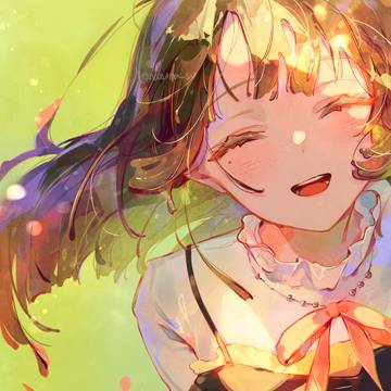 笑み、うらら