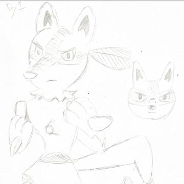 ルカリオ練習
