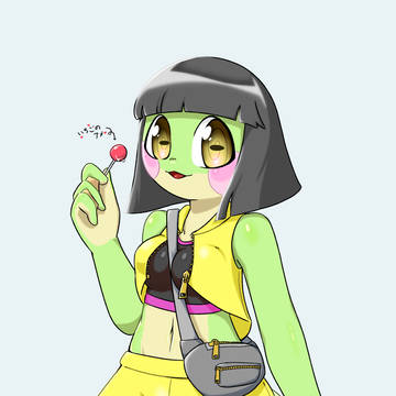 カエルちゃん 私服ver