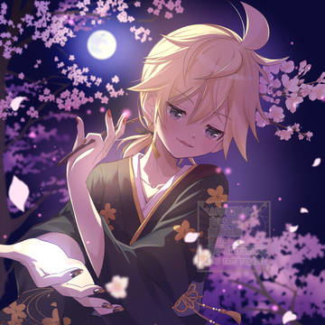 桜舞う