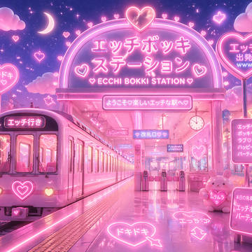 ゆめかわのいかがわしい駅