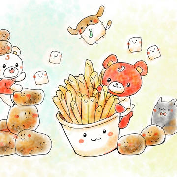 フライドポテト