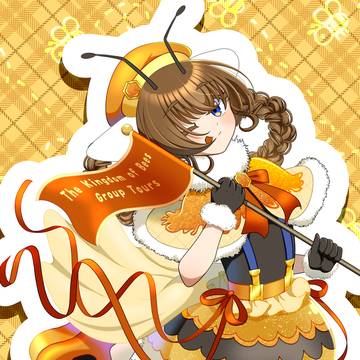 蜂の王国のツアーガイドさん　架空のVtuberデザイン