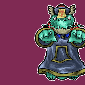 ドラゴンキョンシー（うごく）