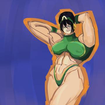 Toph muscle "sticker"