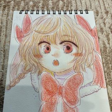 【過去絵を塗ってみた】ネト充　リリィさん