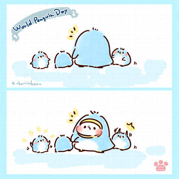 「世界ペンギンの日」🐧