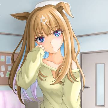 寝起きのアイちゃん
