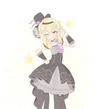 アイドルマリーの衣装の桃華