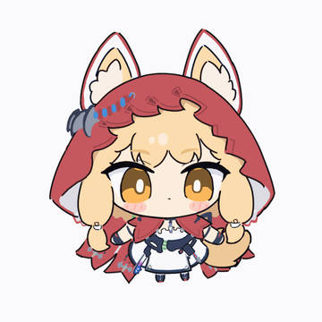 アイスを貰えてうれしくて耳と尻尾がピコピコしちゃうロッシ