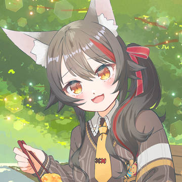 「うちの唐揚げがほしい?しょうがないにゃぁ」「あ~ん♪」