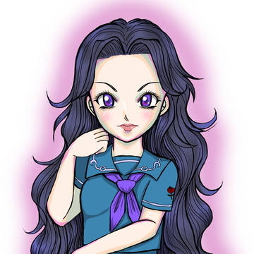 ジョジョの奇妙な冒険　4部より　山岸由花子