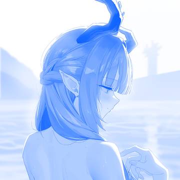 管理者は現在、彼女の背中を洗う準備をしているところです。