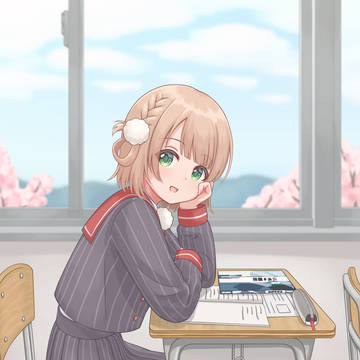 隣の席のしぐれさん