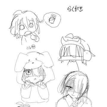 暇な時間があったから落書き程度にクリス