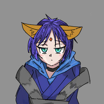 撫でられ待ち