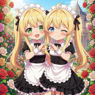 金髪メイド姉妹8