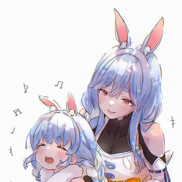 ぺこらマミーと子ぺこら