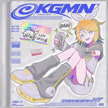 架空の鏡音NTエナジードリンク