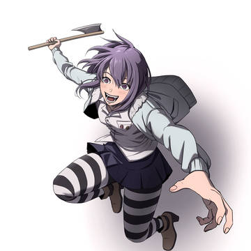 도끼녀! 斧女!