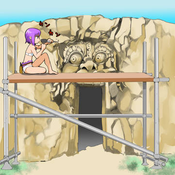 トンネルの入り口