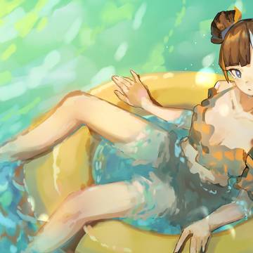 Floating in Summer