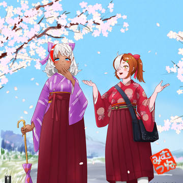 昭和初期の女学生