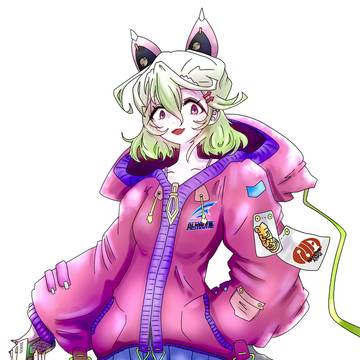 サイバーパンクキャラ